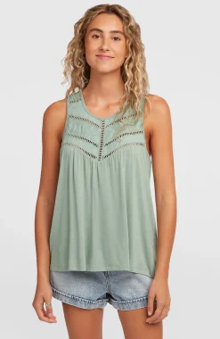 FemmesDébardeur à broderie Essentials Tokeena| Vert