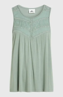 FemmesDébardeur à broderie Essentials Tokeena| Vert