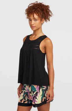 FemmesDébardeur à broderie Essentials Tokeena| Noire