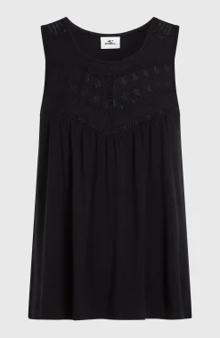FemmesDébardeur à broderie Essentials Tokeena| Noire