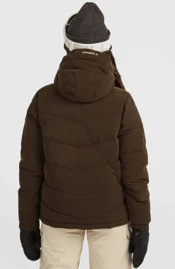 FemmesDoudoune de ski FWC'Cruz Hybrid| Brun