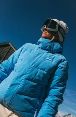 FemmesDoudoune de ski FWC'Cruz Hybrid| Bleu
