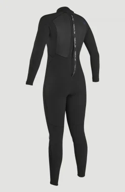FemmesEpic 3/2 Back Zip Full Wetsuit| Noire