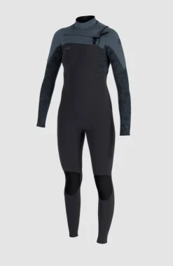 FemmesEpic 3/2 Chest Zip Full Wetsuit| Noire
