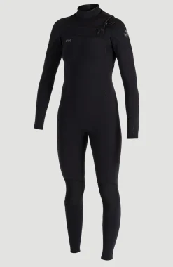 FemmesEpic 4/3mm Chest Zip Full Wetsuit| Noire