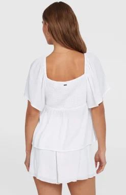 FemmesHaut en tissu Huges| Blanc