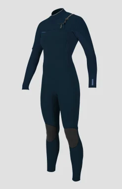 FemmesHyperfreak Plus 3/2mm Chest Zip Full Wetsuit| Bleu