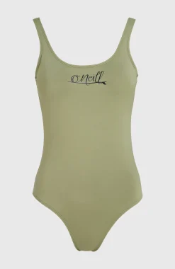 FemmesMaillot une pièce Essentials Script| Vert