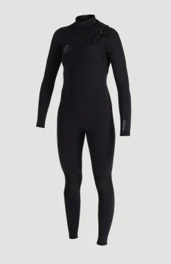 FemmesO’Riginals RG8 3/2mm Chest Zip Full Wetsuit| Noire