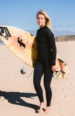 FemmesO’Riginals RG8 3/2mm Chest Zip Full Wetsuit| Noire