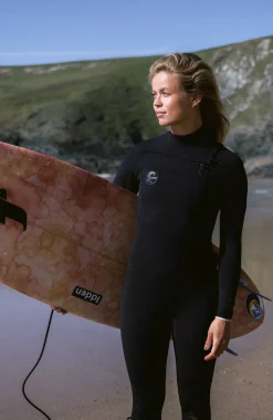 FemmesO'Riginals RG8 4/3mm Chest Zip Full Wetsuit| Noire