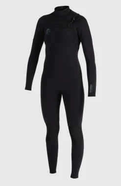 FemmesO'Riginals RG8 4/3mm Chest Zip Full Wetsuit| Noire