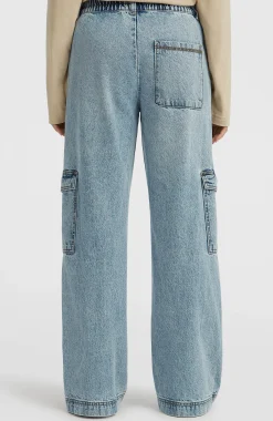 FemmesPantalon cargo O'Riginals en jean| Bleu