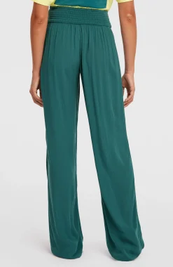FemmesPantalon Johnny Smocked Waist| Vert