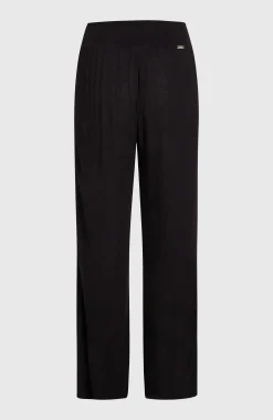 FemmesPantalon Johnny Smocked Waist| Noire