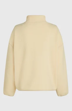 FemmesPolaire à poils longs et zip intégral Must-Have| Beige