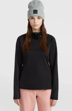 FemmesPolaire Hydrowick à col demi-zip| Noire