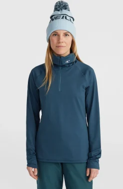 FemmesPolaire Hydrowick à col demi-zip| Bleu