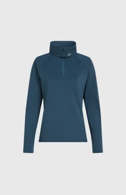FemmesPolaire Hydrowick à col demi-zip| Bleu
