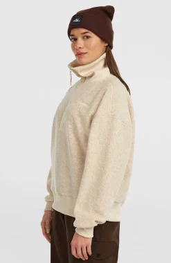 FemmesPolaire Must-Have à col demi-zip| Beige