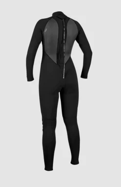 FemmesReactor-2 3/2 Back Zip Full Wetsuit| Noire