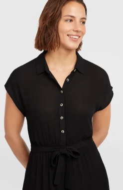 FemmesRobe chemise longue Lori| Noire