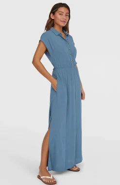 FemmesRobe chemise longue Lori| Bleu