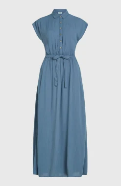 FemmesRobe chemise longue Lori| Bleu