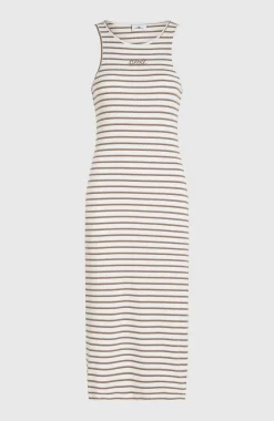 FemmesRobe midi côtelée Jess| Blanc
