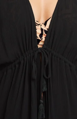 FemmesRobe Wilder Cover Up| Noire