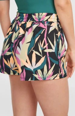 FemmesShort de bain Essentials 12'' All-Over Print| Noire