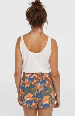 FemmesShort Johnny Smocked Waist| Bleu