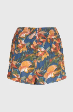 FemmesShort Johnny Smocked Waist| Bleu