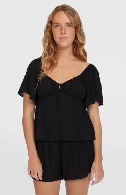 FemmesShort Johnny Smocked Waist| Noire
