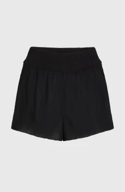 FemmesShort Johnny Smocked Waist| Noire