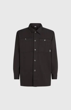 FemmesSurchemise en sergé| Noire