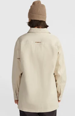 FemmesSurchemise en sergé| Beige
