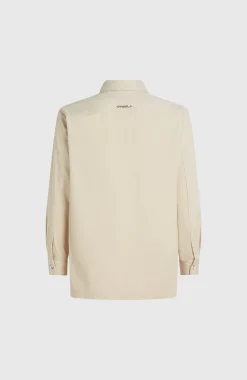 FemmesSurchemise en sergé| Beige