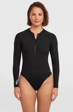 FemmesSurfsuit à manches longues O'Neill| Noire