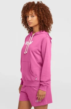 FemmesSweat à capuche Essentials Script| Violet