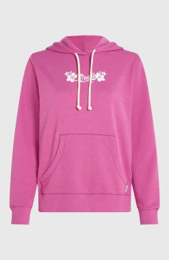 FemmesSweat à capuche Essentials Script| Violet