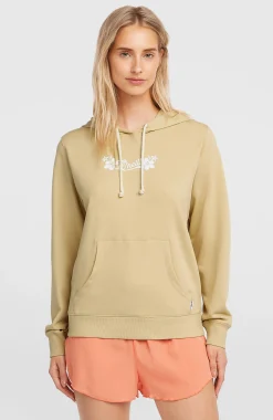 FemmesSweat à capuche Essentials Script| Beige