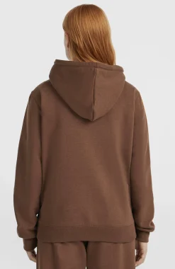 FemmesSweat à capuche Essentials Script| Brun