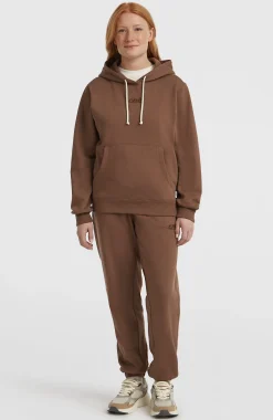 FemmesSweat à capuche Essentials Script| Brun