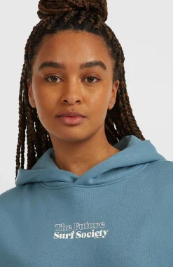 FemmesSweat à capuche Future Surf Society| Bleu