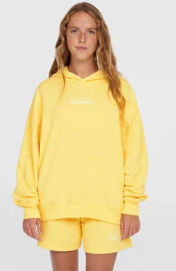 FemmesSweat à capuche Future Surf Society| Jaune