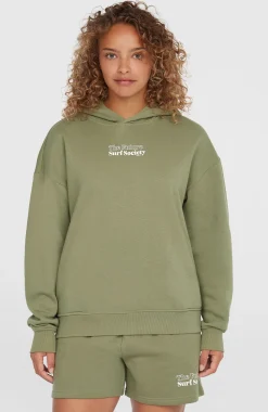 FemmesSweat à capuche Future Surf Society| Vert