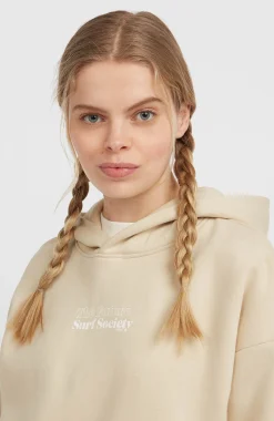 FemmesSweat à capuche Future Surf Society| Beige