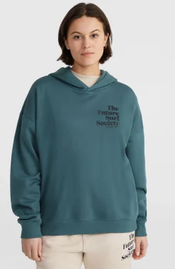 FemmesSweat à capuche Future Surf Society| Bleu