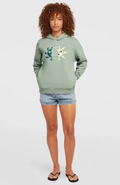 FemmesSweat à capuche Summer Must-Have| Vert
